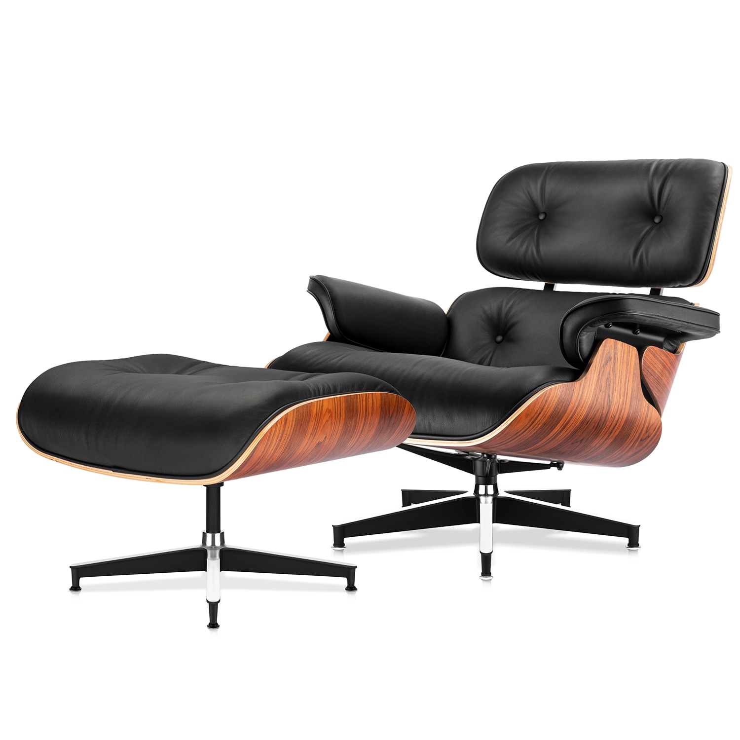 Furgle Modern Classic Replica Lounge Chair with ottoman chaise furniture real leather Swivel Chair Leisure for living room hotel